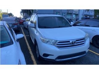 Toyota Puerto Rico ???? TOYOTA HIGHLANDER BLANCA 2013 4 CILINDRO