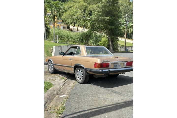 Mercedes Benz Clase SL del 1980