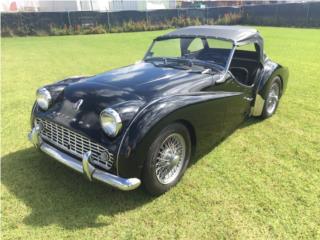 Triumph Puerto Rico  TRIUMPH MODELO TR3 1960