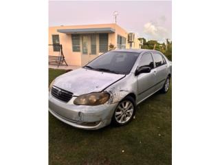 Toyota Puerto Rico Toyota Corolla 2006 full label