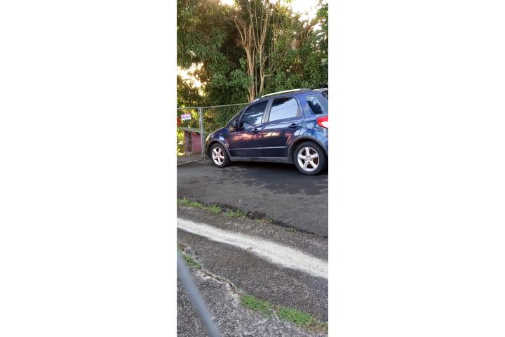 Blue SUV