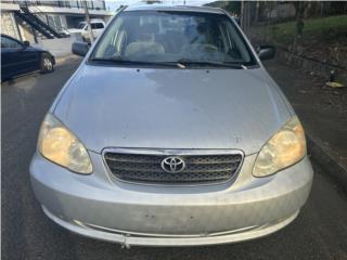 Toyota Puerto Rico Toyota Corolla CE 2008 $2,800