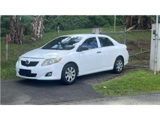Toyota Puerto Rico Corolla 2009 blanco $6000 fijo