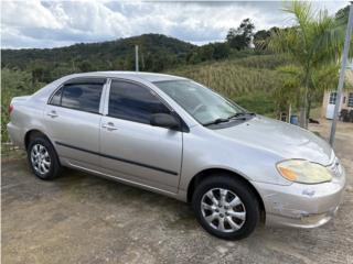 Toyota Puerto Rico Toyota Corolla 2003 $2495