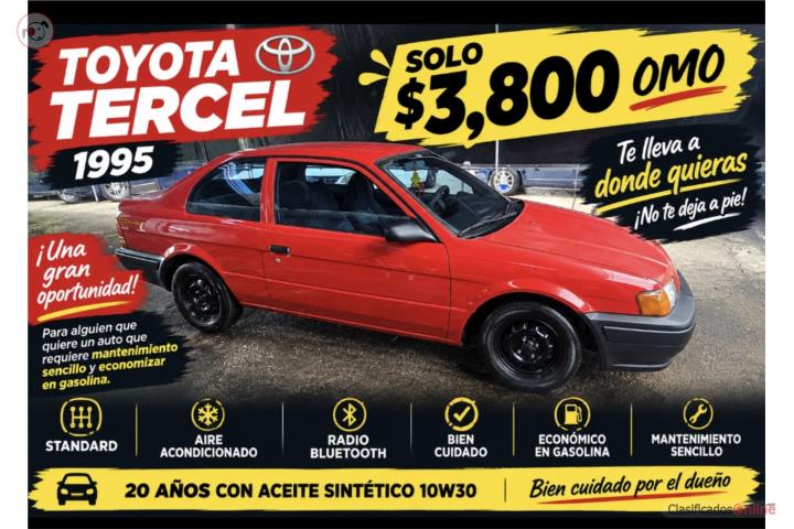 Toyota Tercel 95 Standard/manual