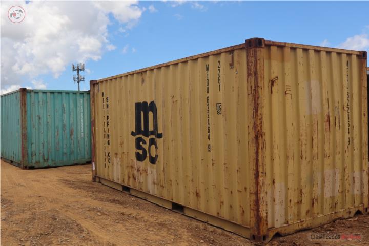 Contenedores de 20 pies con entrega