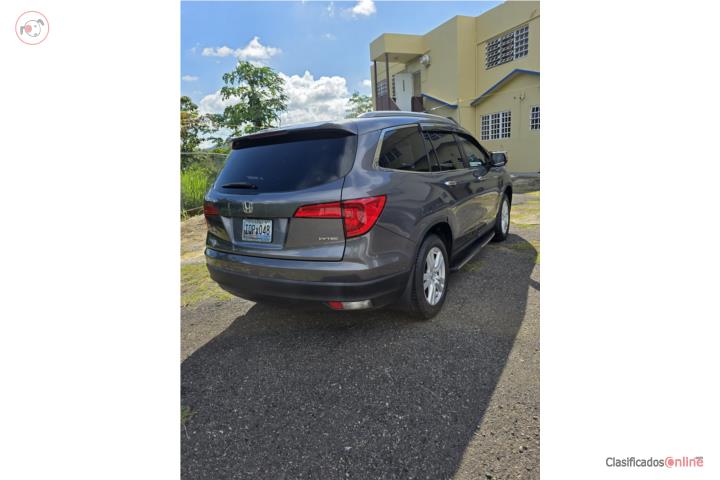 Honda Pilot LX 2016, e filas de asiento