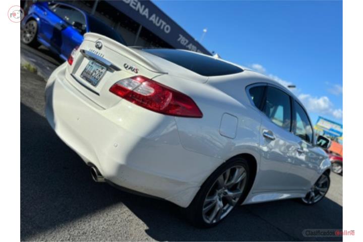 INFINITI Q70S 2014 BLANCO PERLA CON NEGRO 25K
