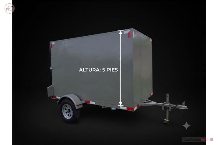 TRAILERS HOME MADE 5'x5'x8'  NUEVO.