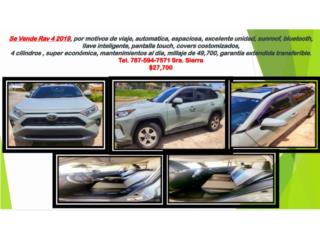 Toyota Puerto Rico Rav 4 con garant�a extendida transferible 