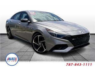 Hyundai Puerto Rico 2323 Hyundai Elantra N Line color Gris