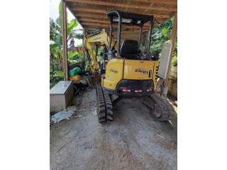 Equipo Construccion Puerto Rico Mini excavadora vio 35 Yanmar 2019