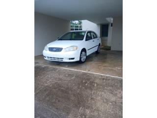 Toyota Puerto Rico $4300 Corolla 03 aut marbete ac