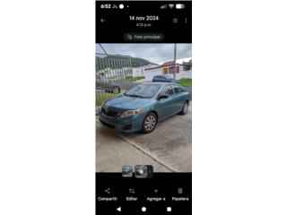 Toyota Puerto Rico Toyota Corolla 2010 autom�tico 