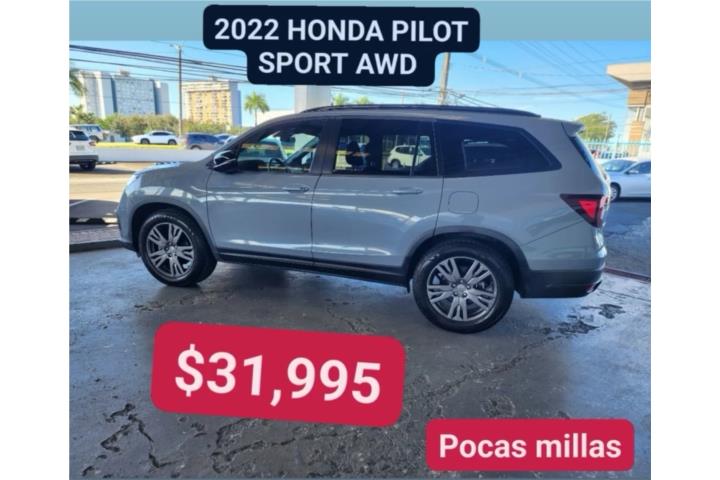 2022 Honda Pilot Sport AWD con pocas millas