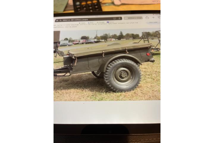 Carretón Militar m38 1952 original
