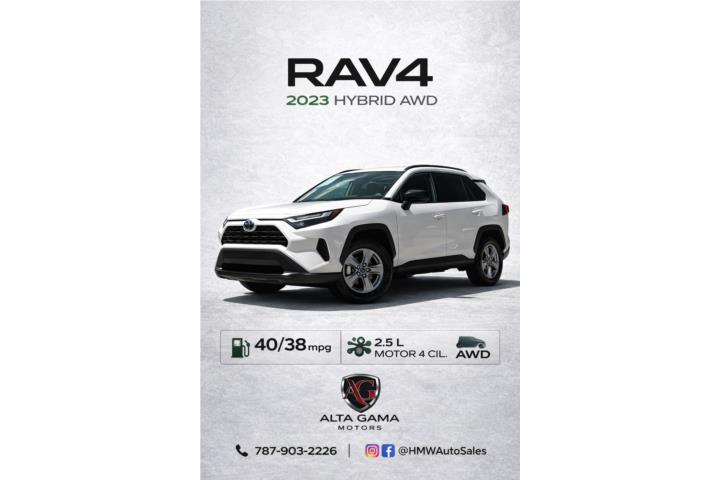 Toyota RAV4 Hybrid AWD 2023