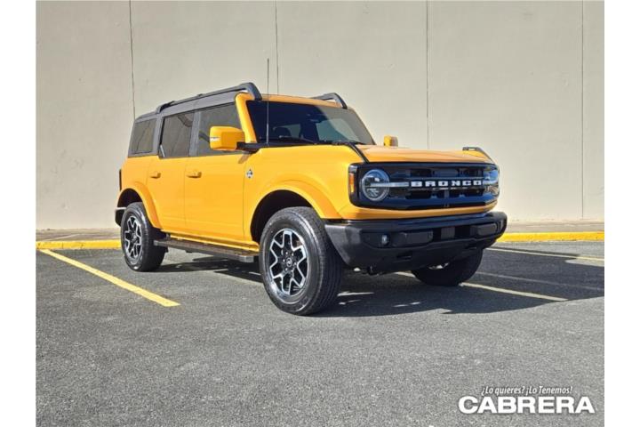 2022 FORD BRONCO OUTER BANKS 2.7 V6