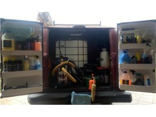 Dodge Puerto Rico Van equipada de Car Wash 