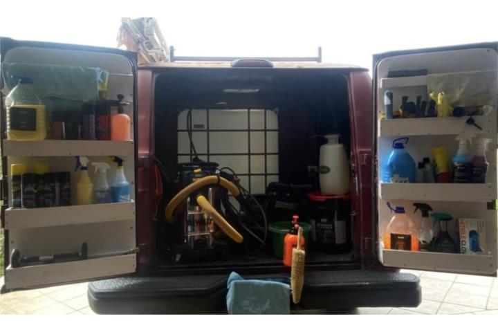 Van equipada de Car Wash 1998