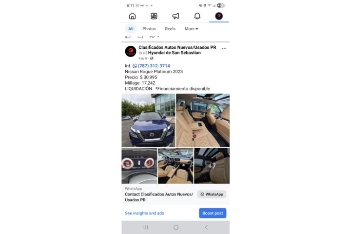 Nissan Rogue  Platinum SUV 2023