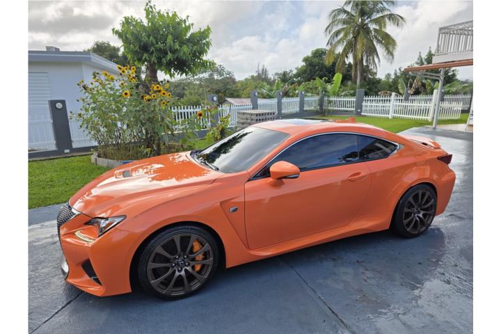 2017 Lexus RCF Anaranjado 5.0 Liter V8
