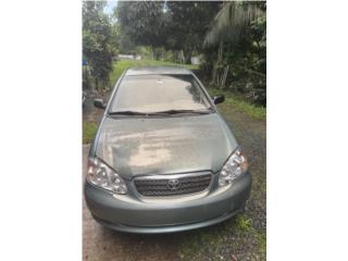 Toyota Puerto Rico Toyota Corolla 2006, con 80670 millas