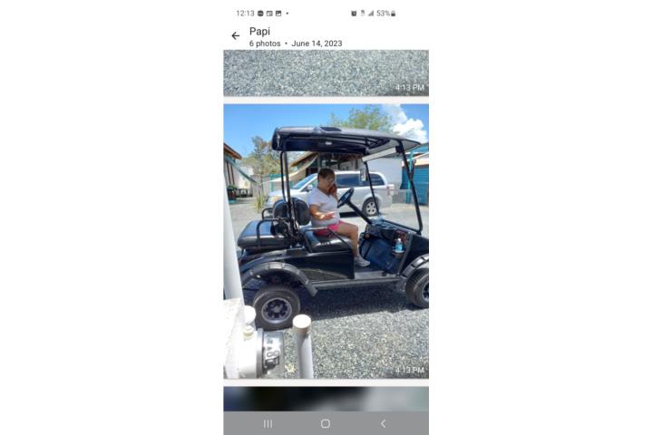 Camper RV 2001 StarCraft and Golf Cart