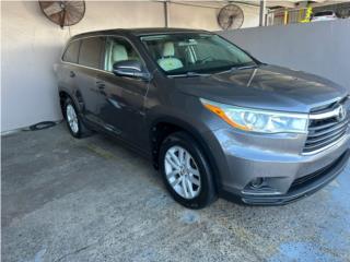 Toyota Puerto Rico TOYOTA HIGHLANDER 2015 S�PER LINDA 