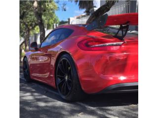 Porsche Puerto Rico 2015 PORSCHE CAYMAN ROJO INTERIOR NEGRO 