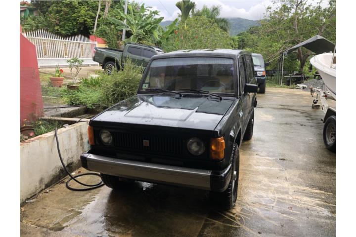 Isuzu Trooper 1986 std 4x4 $4,500 omo