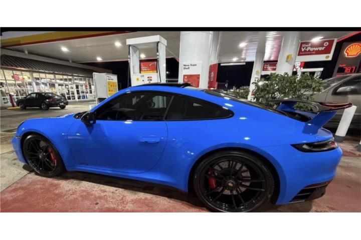 Porsche GTS Shark Blue