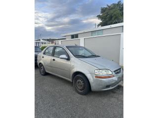 Chevrolet Puerto Rico Chevrolet Aveo 2006 standard. $1,200.