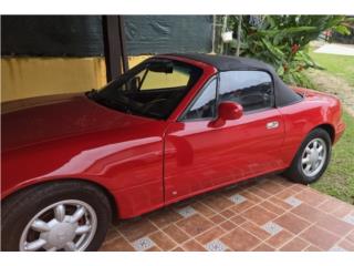 Mazda Puerto Rico Miata convertible 1993, a/c,marbete,capota nu