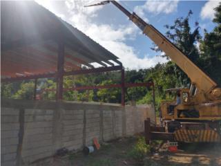 GRUA GROVE DE 25 TONELADAS PUNTAL DE 100 PIES, Equipo Construccion Puerto Rico