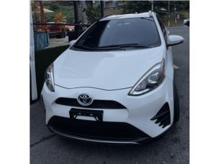 Toyota Puerto Rico PRIUS C 2018 BLANCO 79K MILLAS GASTA POCO 