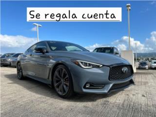 Infiniti Puerto Rico Infiniti Q60 2022, se regala cuenta