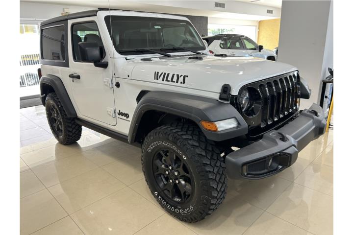 Wrangler Willys solo 11,445 millas