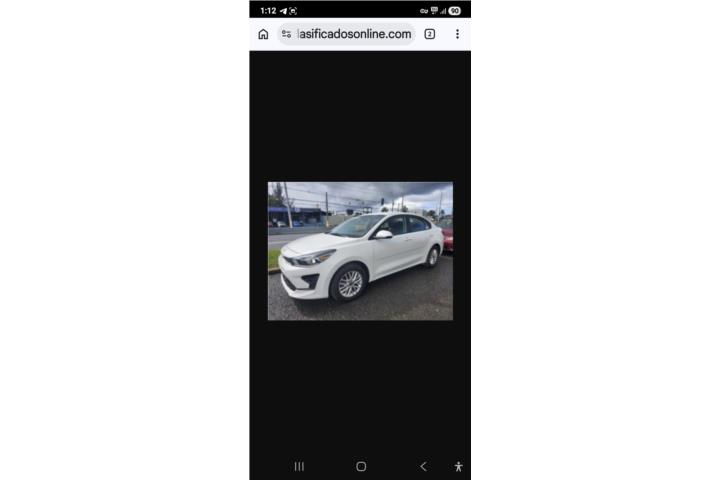 Kia rio standar blanco 6 cambios no cvt
