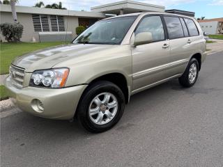 Toyota, Highlander 2001 Puerto Rico