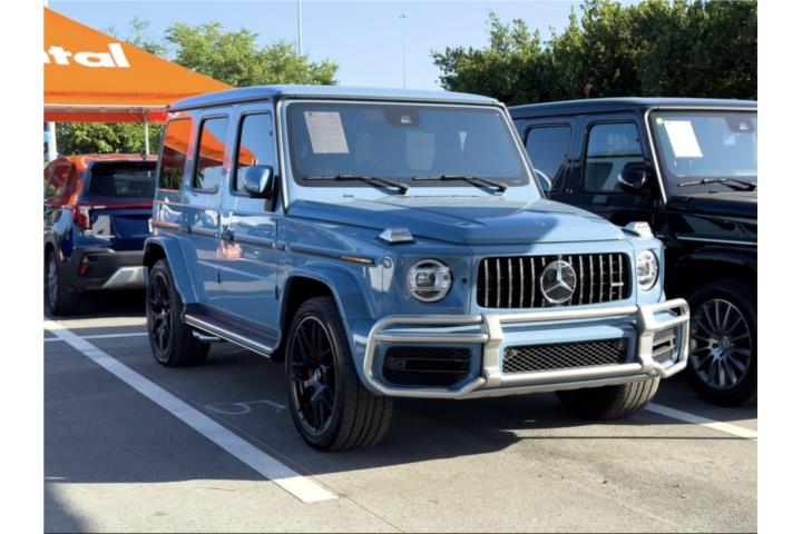 Mercedes-AMG G63 2021, azul cielo