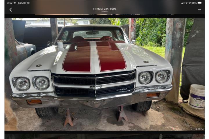 1970 Malibu motor 307 automático.