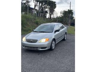 Toyota Puerto Rico Toyota Corolla 2003 CE