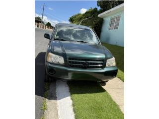 Toyota Puerto Rico Toyota Highlander 2002 4cyl 2.4