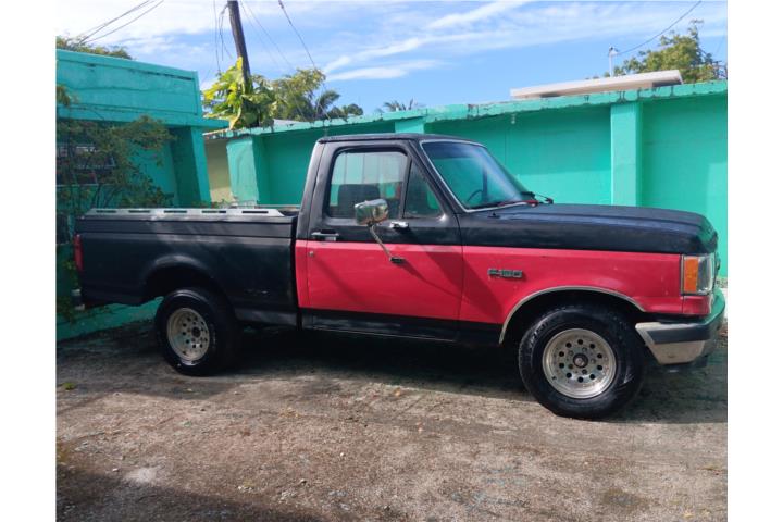 La cara.Lariat XLT 1990 motor 5.8 el 351 F150