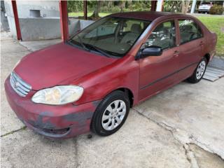 Toyota Puerto Rico COROLLA 2003 AUTOM�TICO 