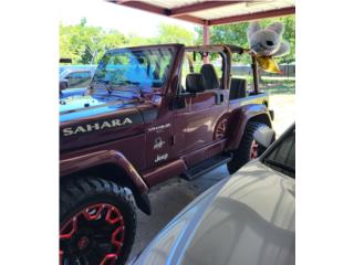Jeep Puerto Rico WRANGLER SAHARA 2002  $14,500.00