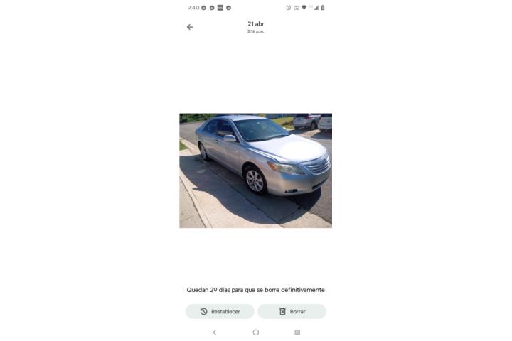 Toyota Camry 09 aut ac marbete