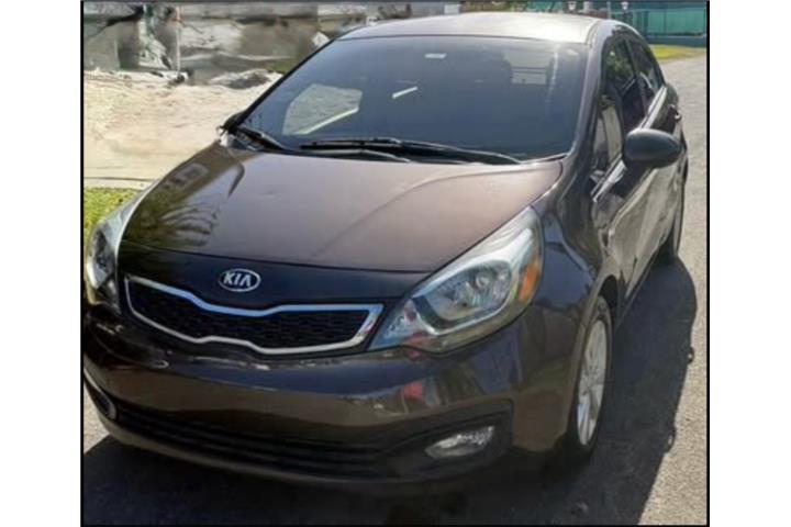 KIA RIO 2013 MARRON