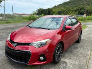 2015 Toyota Corolla S plus 4d sedan 14k low m, Toyota Puerto Rico